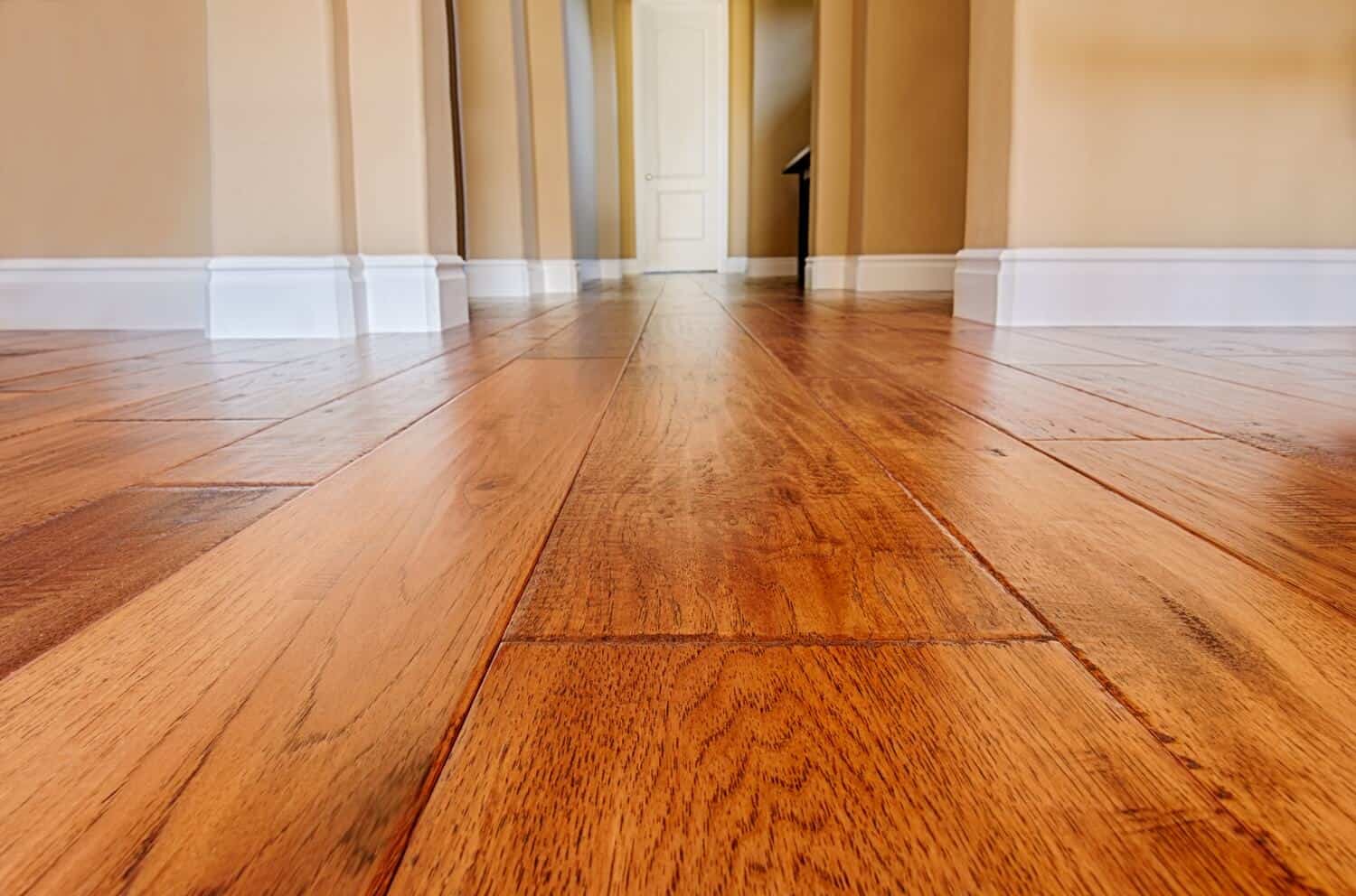 Refinishing hardwood floor featured